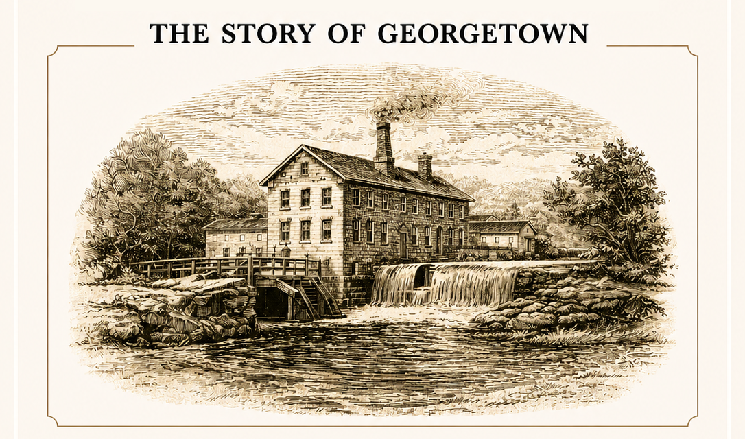 The Story of Georgetown heritage artwork